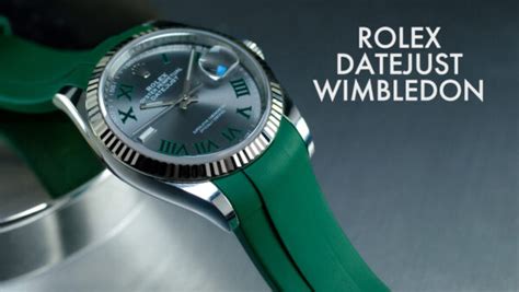 rolex and wimbledon partnership|Rolex datejust Wimbledon pics.